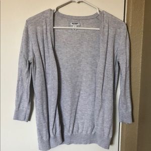 Grey sweater, soft